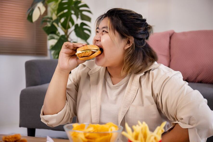 La comida chatarra provoca sobrepeso